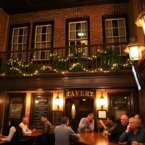Exterior view of A Man Full of Trouble Tavern in Philadelphia