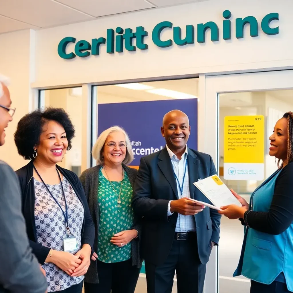 Ardent Credit Union members interacting with staff in Philadelphia.