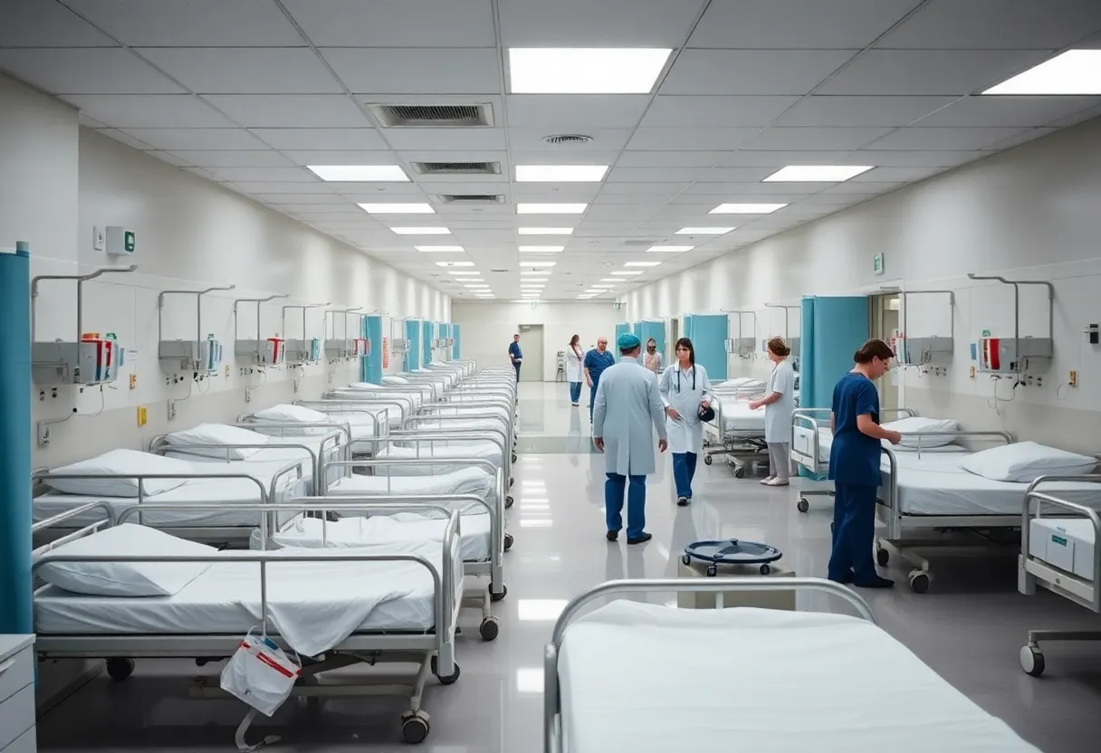 Image illustrating nursing shortages at a Pennsylvania hospital
