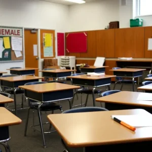 A classroom representing the challenges in Pennsylvania's education funding