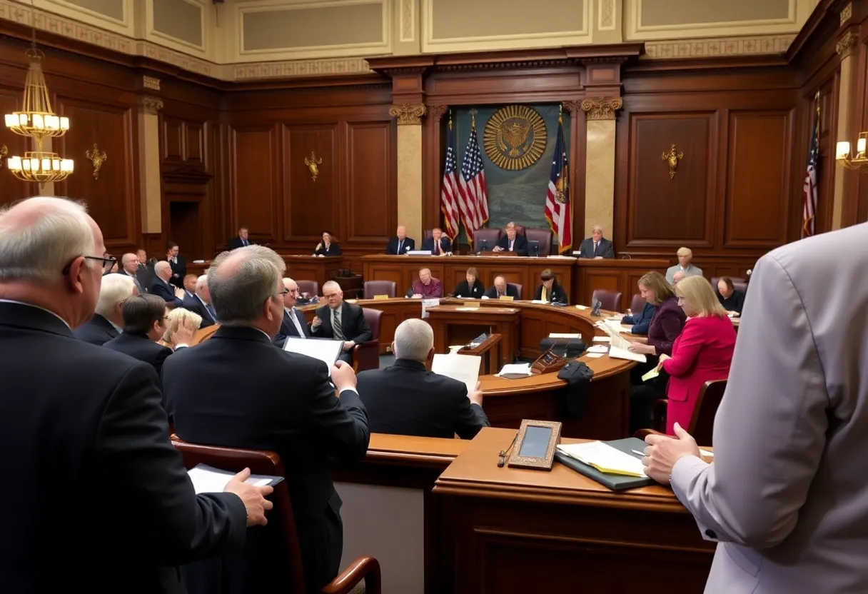 Pennsylvania representatives discussing House Bill 2394