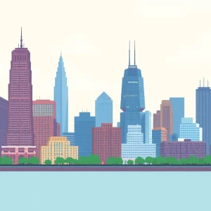 Philadelphia skyline depicting financial growth