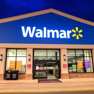 Renovated Walmart store in Central Pennsylvania