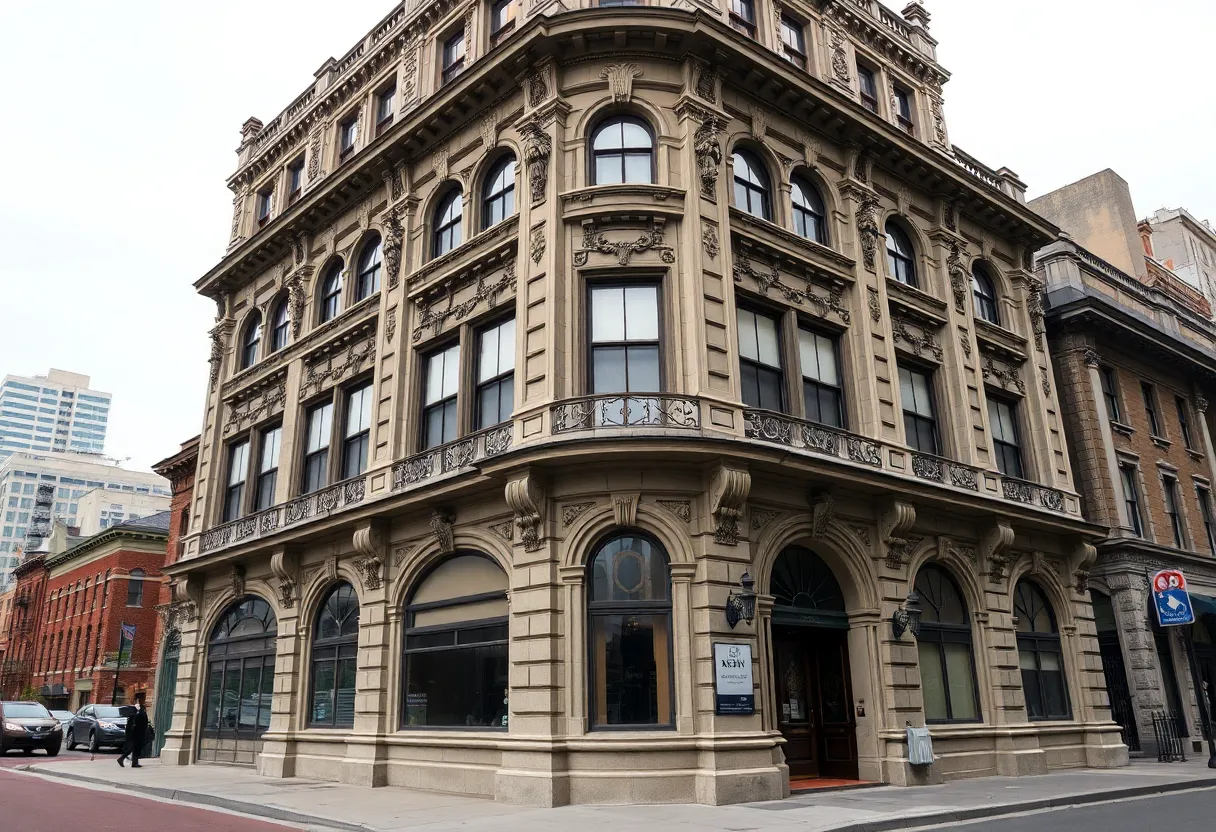 The historic Arts Bank building in Philadelphia.