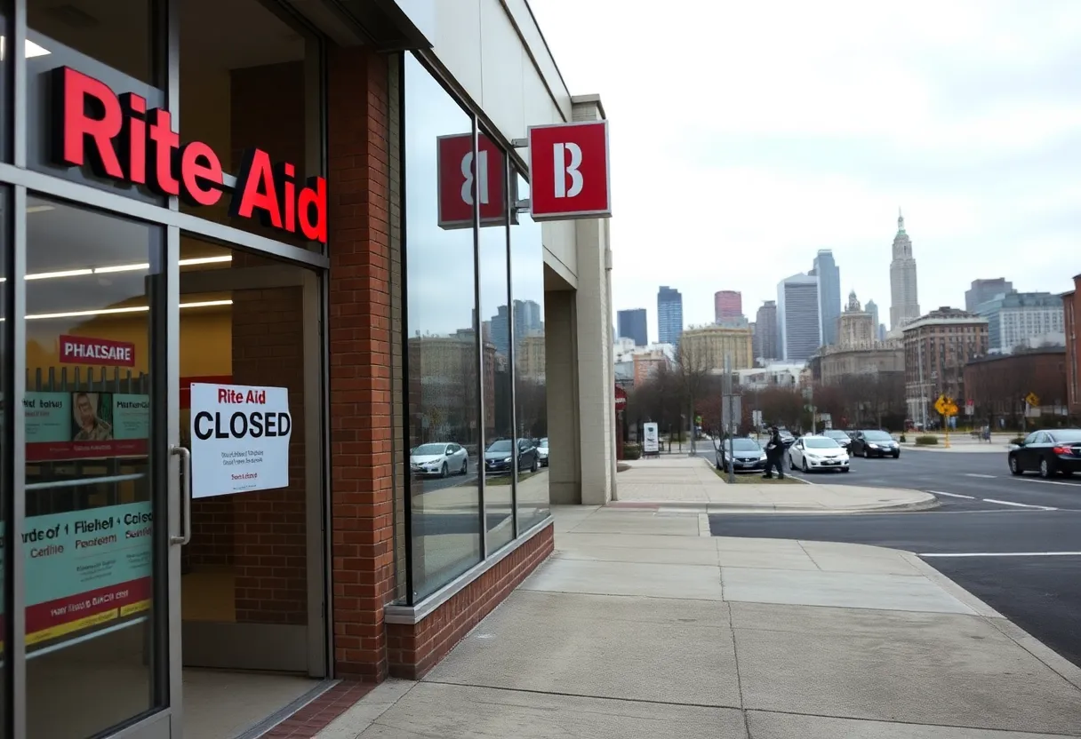 Closed Rite Aid store in Philadelphia