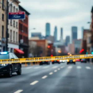 Scene of gun violence aftermath in Philadelphia