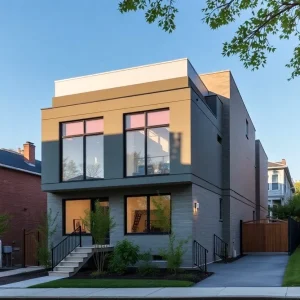 New three-story single-family home in Germantown, Philadelphia