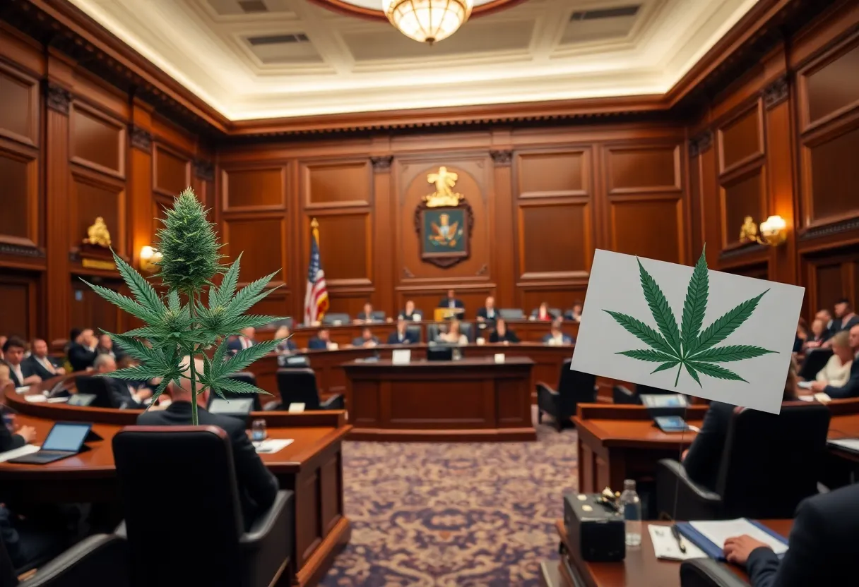 A legislative hearing on cannabis legalization in Pennsylvania