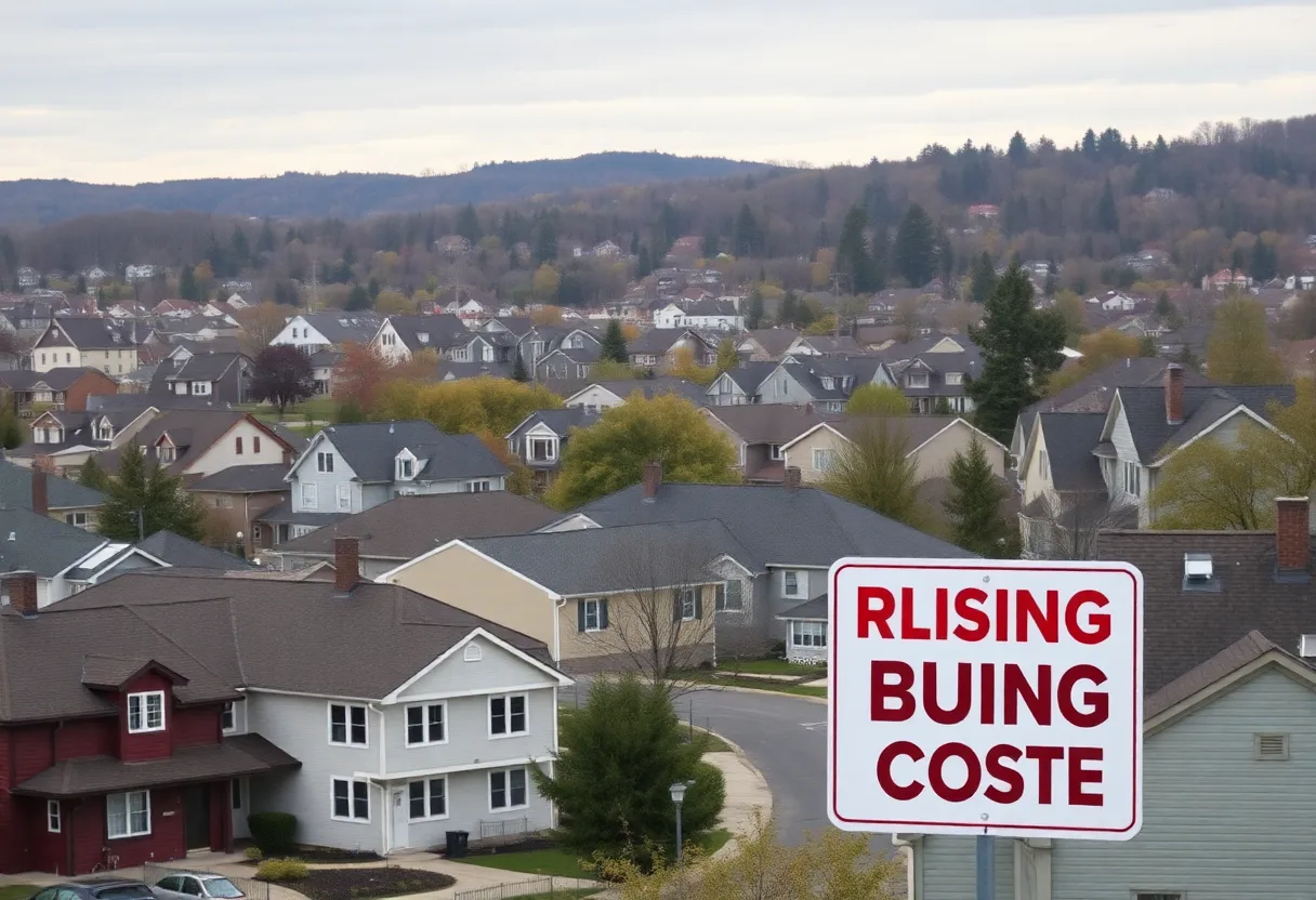 Cityscape of Pennsylvania highlighting economic challenges