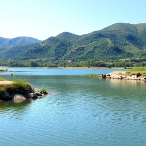 A tranquil water reservoir in Pennsylvania for water quality improvement.
