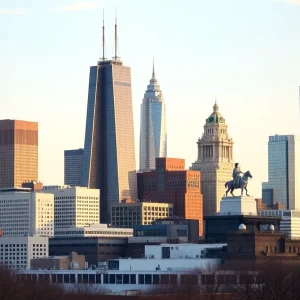 Philadelphia skyline representing economic reform