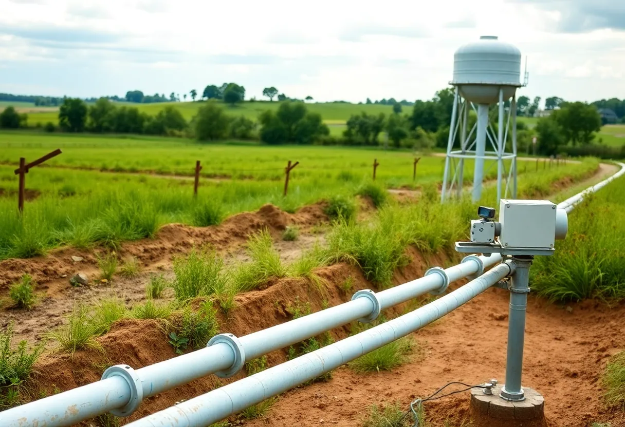 Upgraded water infrastructure in rural Pennsylvania