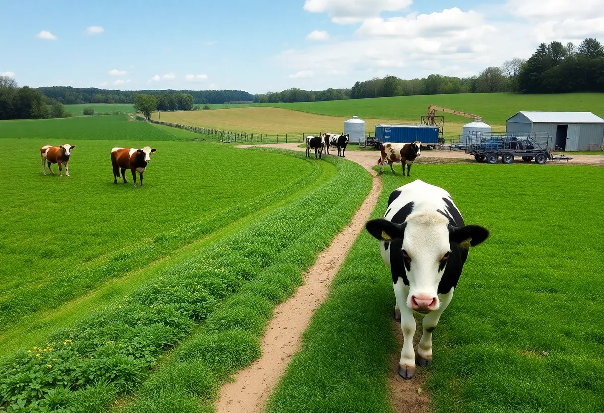 Pennsylvania dairy farm implementing climate-smart practices