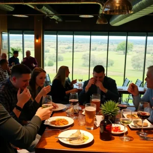 Interior of 7 Tap-Tavern at Back Creek Golf Club