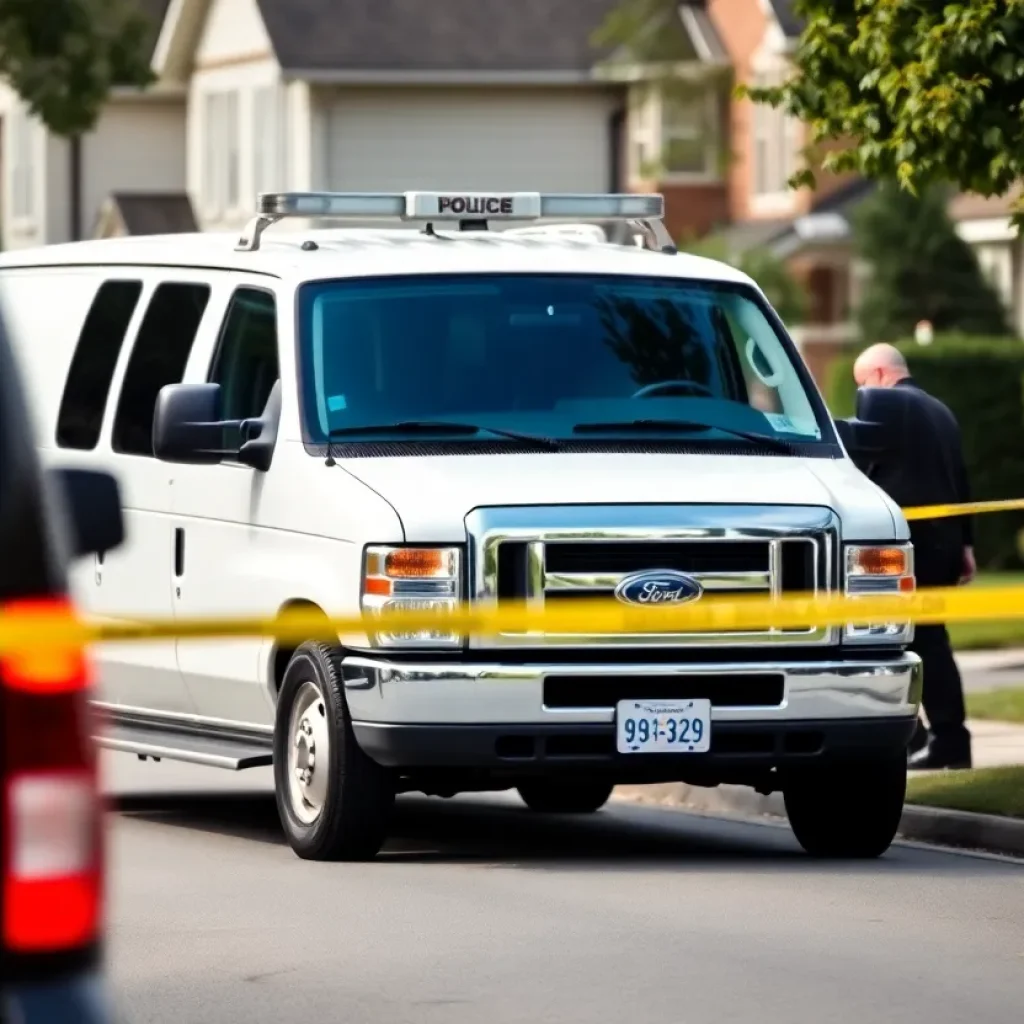 Philadelphia police investigating an armed robbery scene