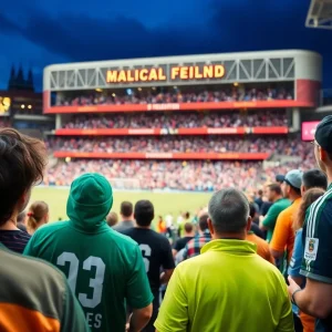 Fans at the FIFA Club World Cup match in Philadelphia