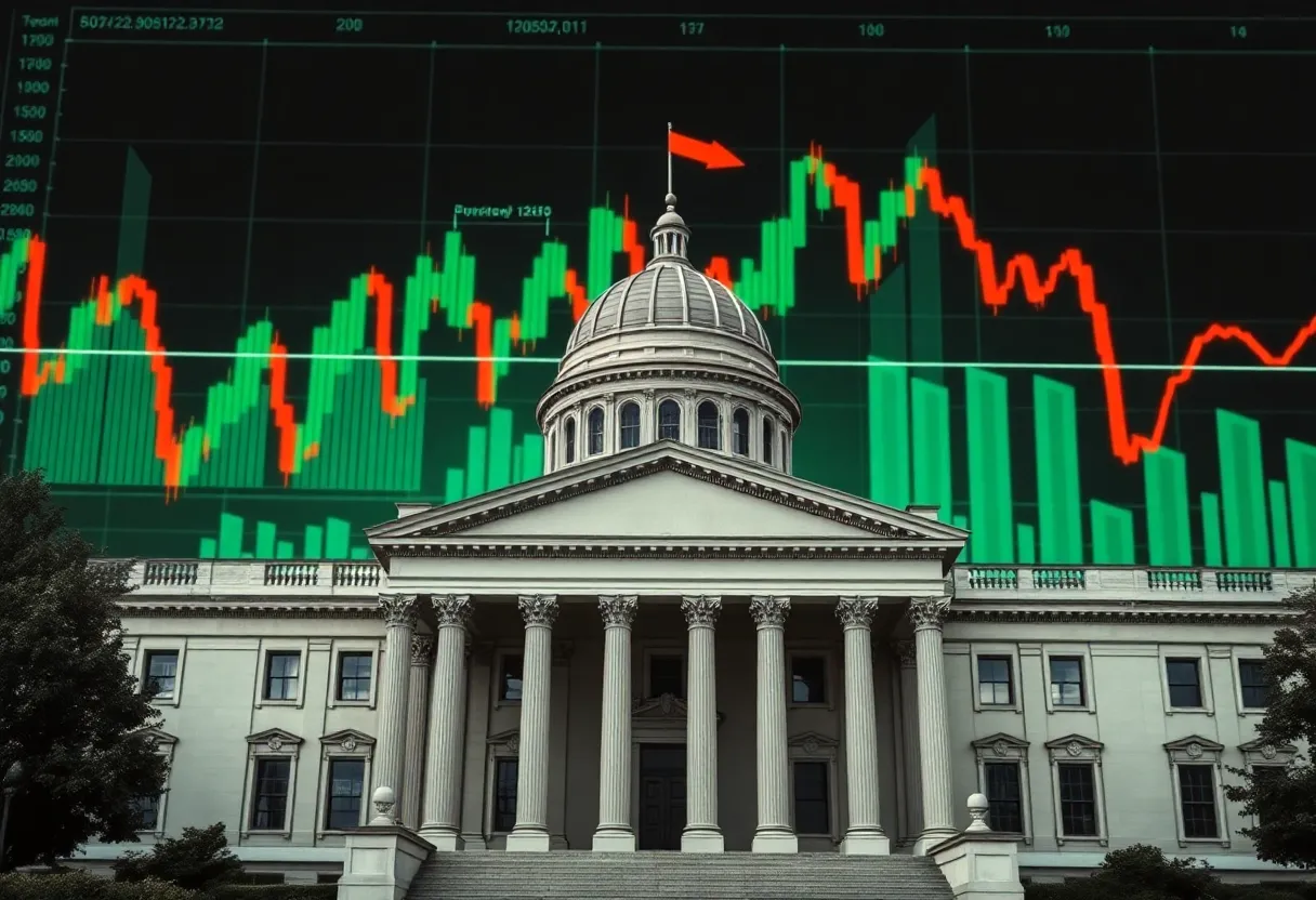 Visual representation of Pennsylvania budget crisis