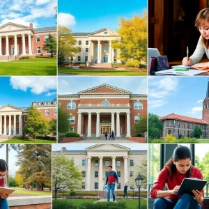 Collage of Pennsylvania college campuses reflecting financial challenges