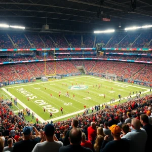 Crowd enjoying a sporting event in Pennsylvania