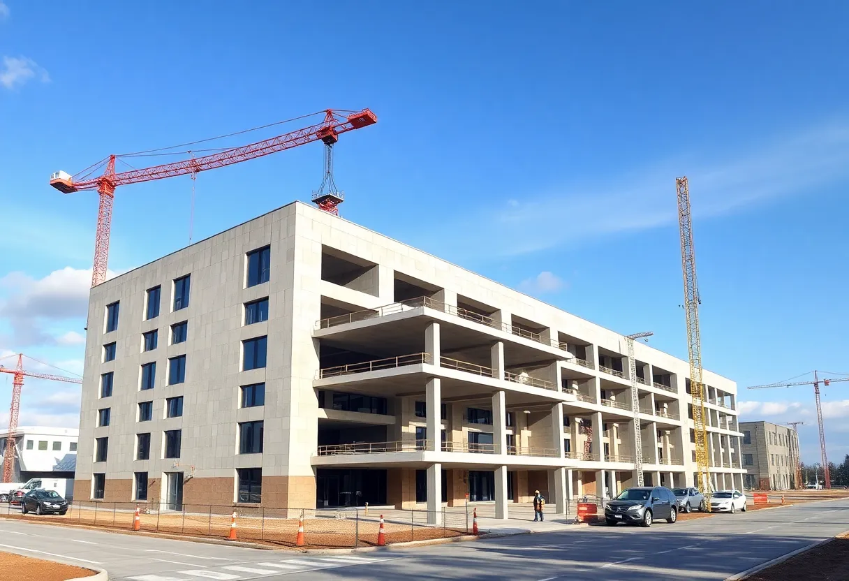 Construction of the Pennsylvania State Police Academy