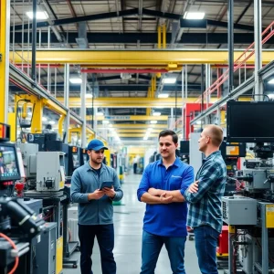 Premier Automation manufacturing facility showcasing advanced technology