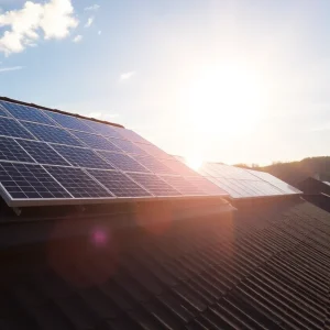 Solar panels in Southwestern Pennsylvania