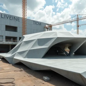 Innovative 3D printable concrete used in construction
