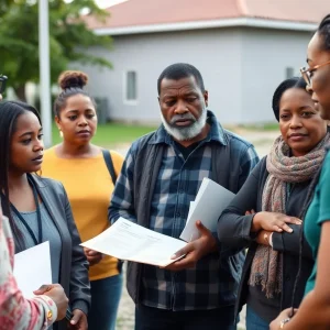 Community meeting focused on SNAP assistance and challenges