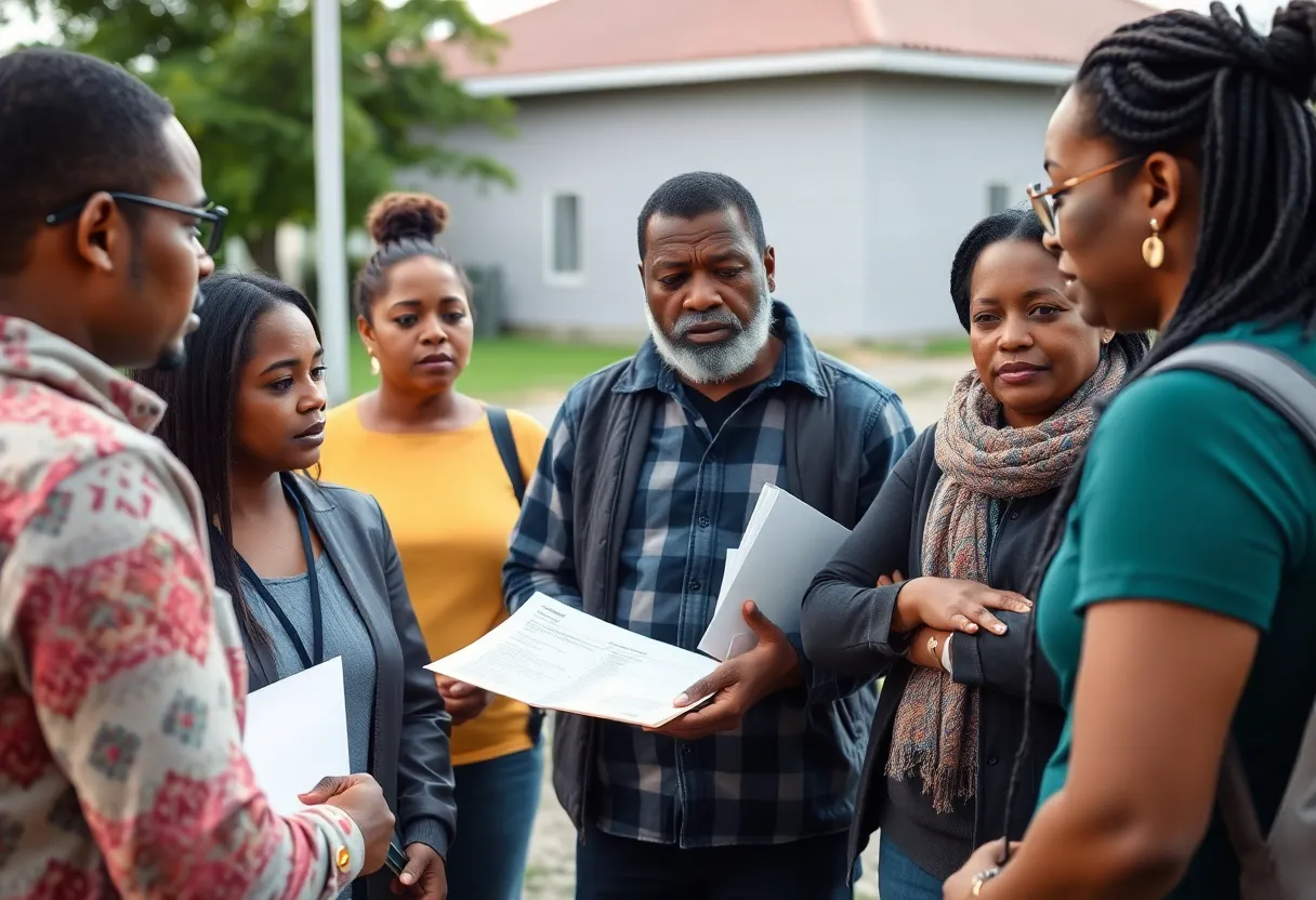 Community meeting focused on SNAP assistance and challenges