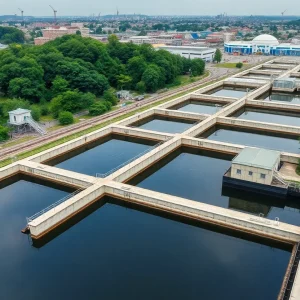 Wastewater treatment plant in Pennsylvania enhancing community water services.