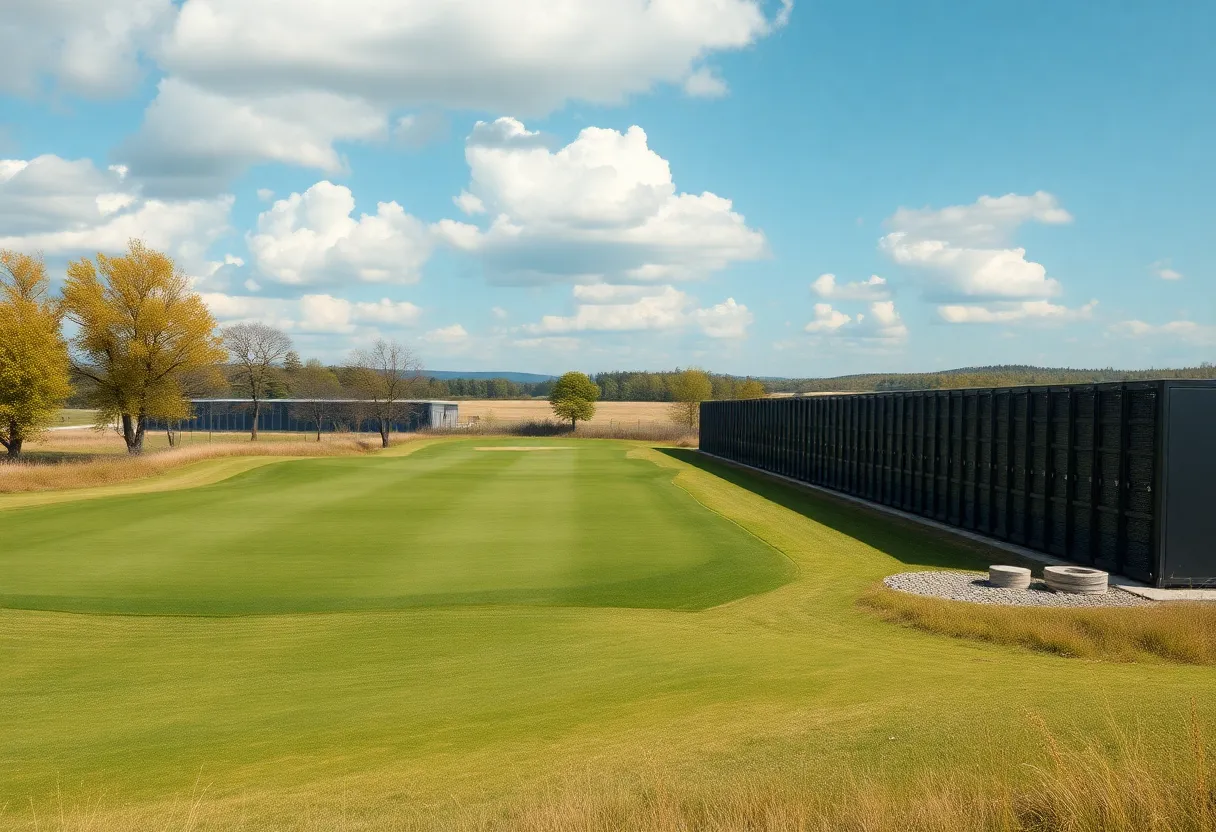 Data center development on the site of a former golf course in Dauphin County