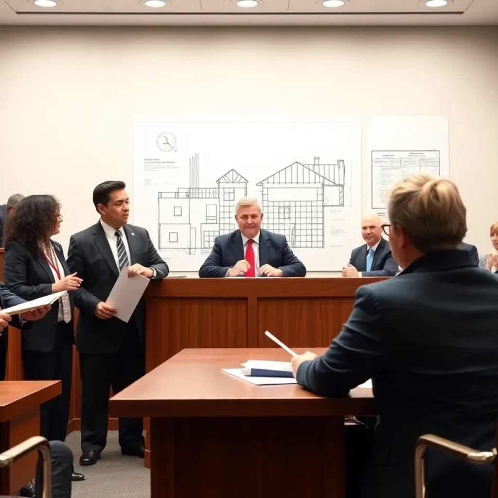 Courtroom scene for Philadelphia Indemnity Insurance lawsuit