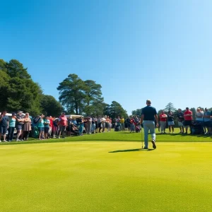 Charity golf tournament at Penn Oaks Golf Club