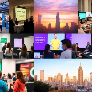 Collage of health events in Philadelphia during September 2025