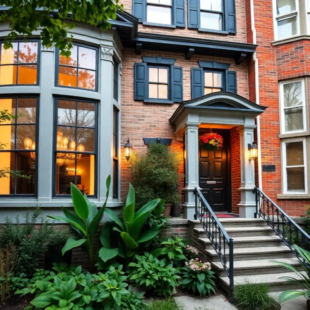 Renovated Philadelphia home highlighting modern and historical architectural elements.