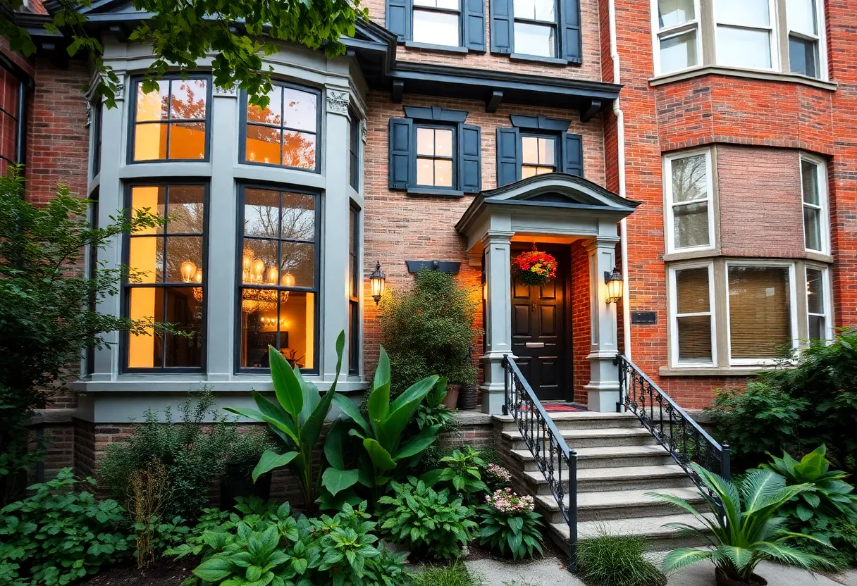 Renovated Philadelphia home highlighting modern and historical architectural elements.
