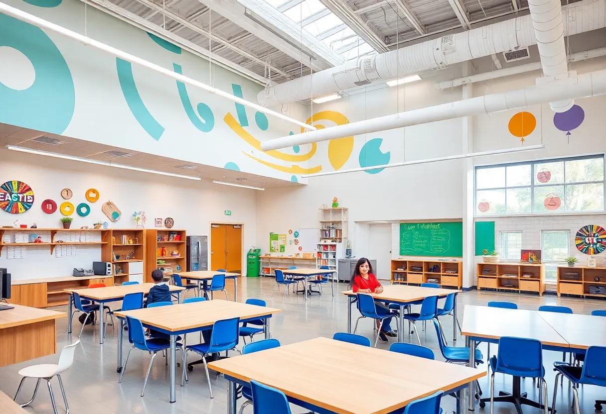 Exterior view of the TGR Learning Lab in Philadelphia