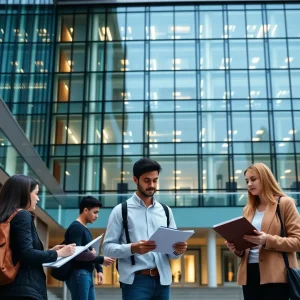 Students engaged in Quantitative Finance studies at Wharton School