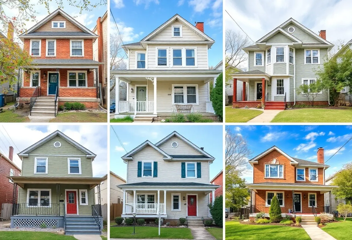 Collage of home renovation projects in Philadelphia