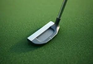 PXG Mustang ZT Putter on a golf course