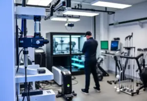 Advanced golf clubs on a golf course