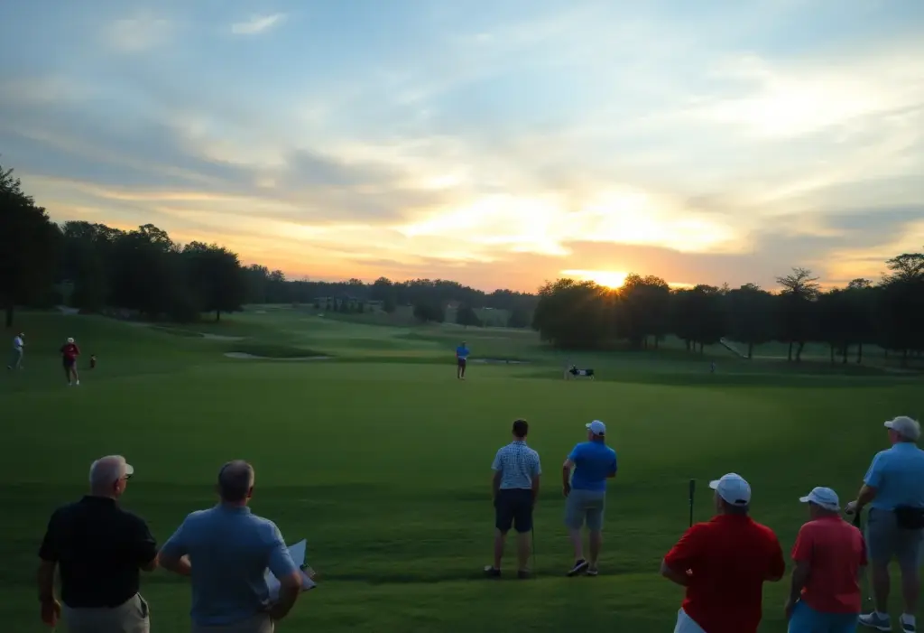 Golf tournament at Sunnybrook Golf Club