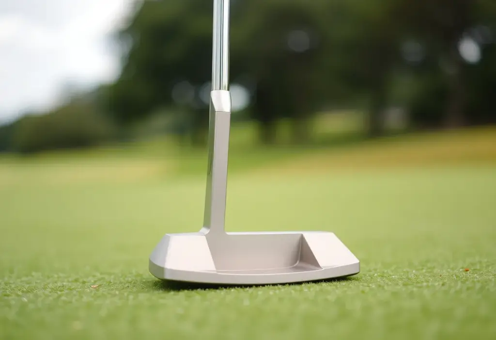 The Tour 3 putter showcasing its unique design and craftsmanship.