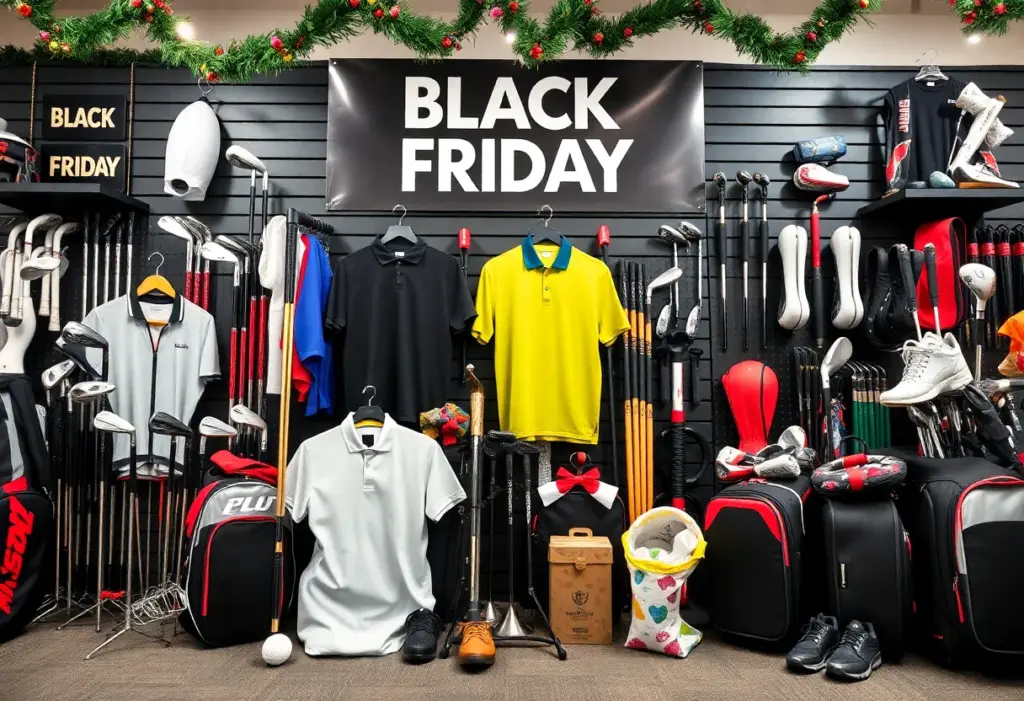 Golf equipment and apparel on sale for Black Friday 2025