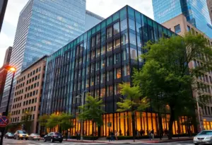 Enviri Corporation building in Philadelphia showcasing corporate restructuring.