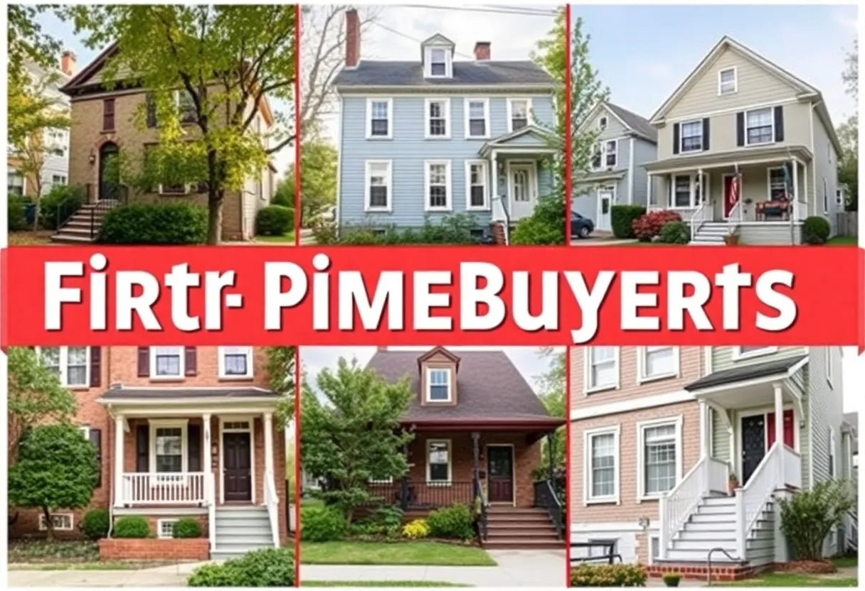 Group of first-time homebuyers viewing homes in Philadelphia