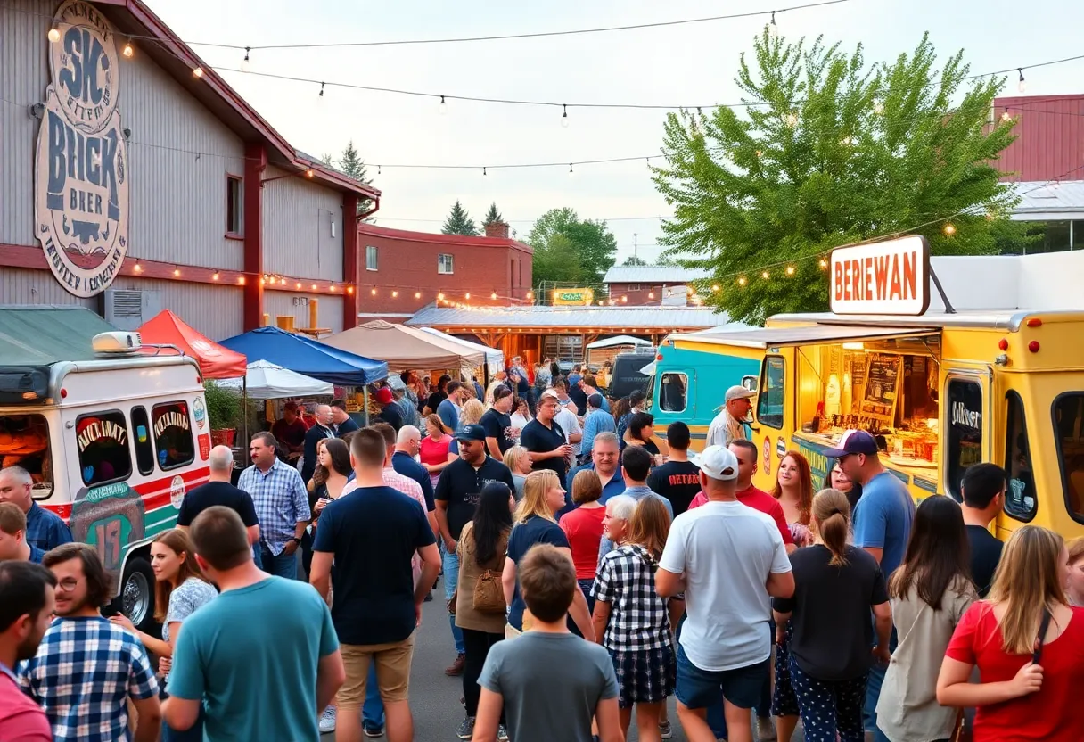 Community gathering for FRIENDSGIVING at Neshaminy Creek Brewing Company