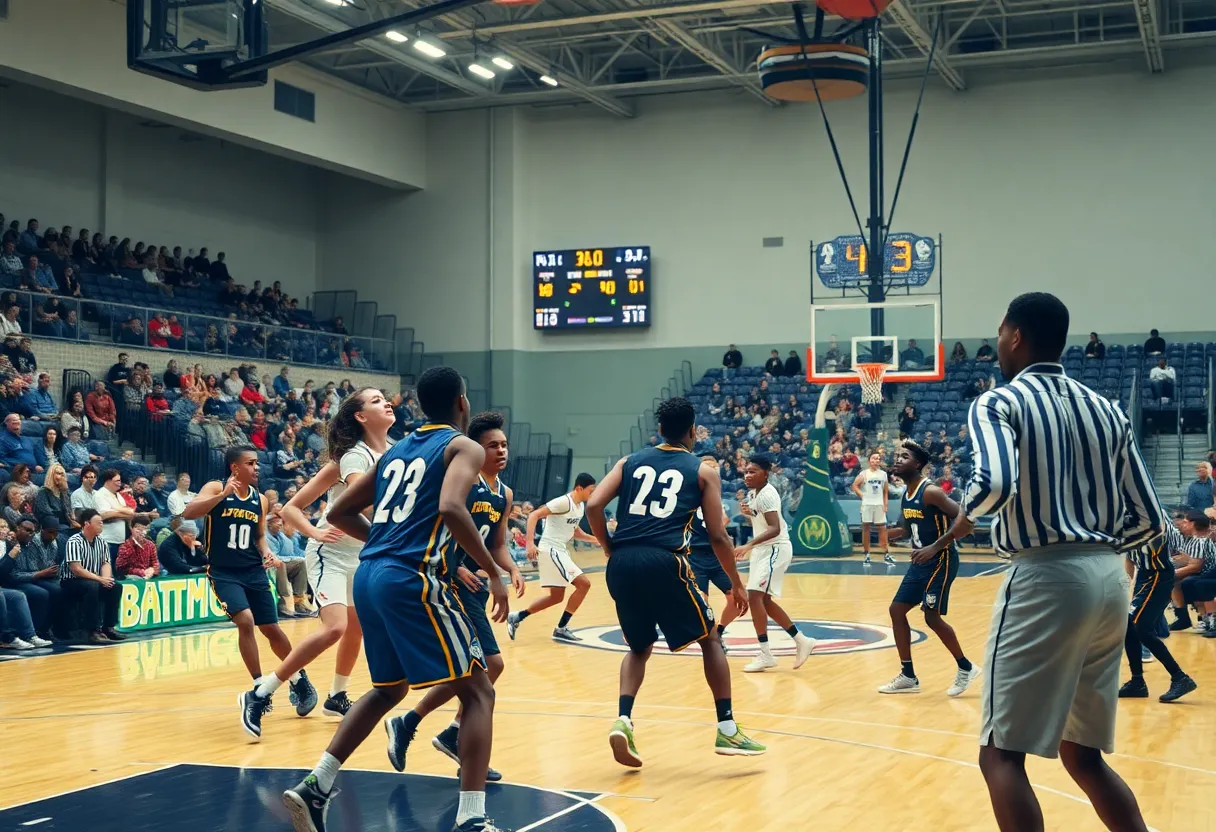 University of Pennsylvania men's basketball team in action during a game