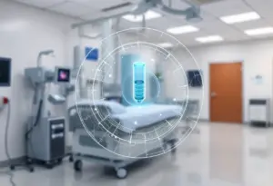 Illustration of the alfapump® System used in patient treatment