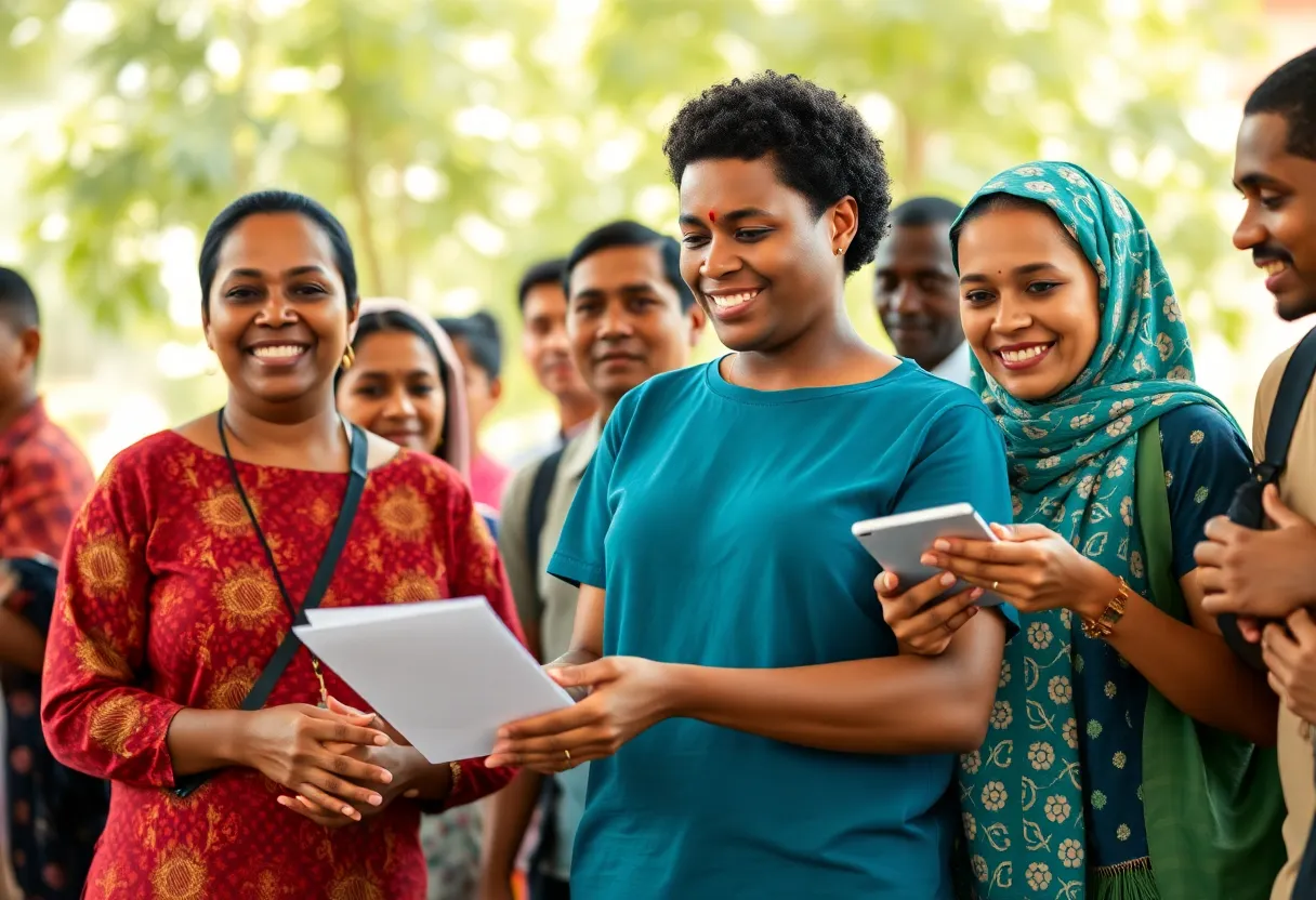 Community members engaging with Ardent Credit Union services
